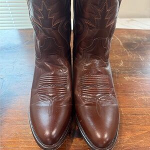 Dan Post Rich Brown Western Boots